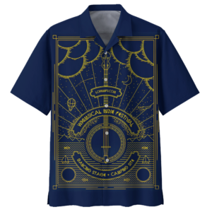Vector Music Banjo Hawaiian Shirt  - Thelegend59
