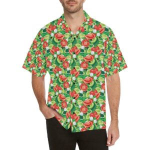Vegan Salad Themed Design Print Hawaiian Shirt  - Thelegend59