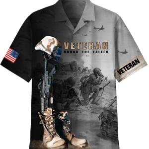 Veteran Honor The Fallen V7 Hawaiian Shirt - For Men And Women - Kids  - Thelegend59