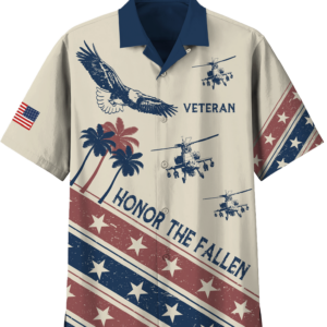 Veteran Honor The Fallen V8 Hawaiian Shirt - For Men And Women - Kids  - Thelegend59