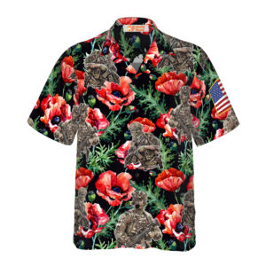 Veteran Less We Forget Hawaiian Shirt - For Men And Women - Kids  - Thelegend59