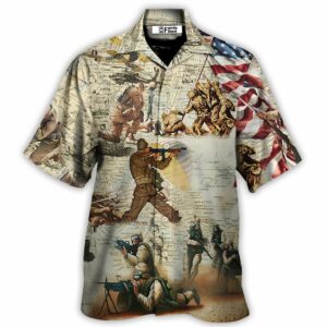 Veteran Memory Soldier'S Prayer - Hawaiian Shirt - For Men And Women - Kids  - Thelegend59