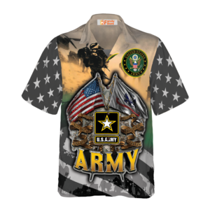 Veteran Proudly Served The Us Army Hawaiian Shirt - For Men And Women - Kids  - Thelegend59