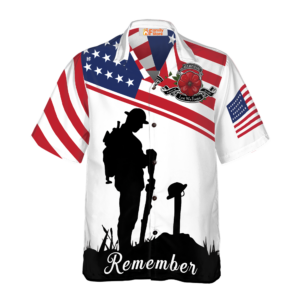 Veteran Hawaiian Shirts Lest We Forget Hawaiian Shirt - For Men And Women - Kids  - Thelegend59