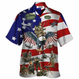 Veteran We Always Remember You With Flag Background - Hawaiian Shirt - For Men And Women - Kids  - Thelegend59