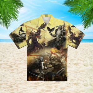 Viking Historical Hawaiian Shirt  - Thelegend59