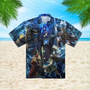 Viking Odin Norse Hawaiian Shirt  - Thelegend59