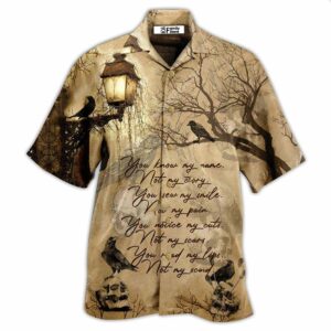 Viking Raven You Know My Name Not My Story - Hawaiian Shirt - For Men And Women - Kids  - Thelegend59