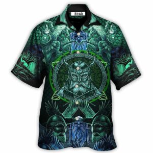 Viking See You In Valhalla Hawaiian Shirt - For Men And Women - Kids  - Thelegend59