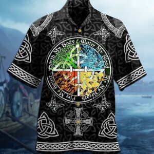 Viking Sign My Blood - Hawaiian Shirt - For Men And Women - Kids  - Thelegend59
