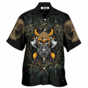 Viking Skull King Darkness Hawaiian Shirt - For Men And Women - Kids  - Thelegend59