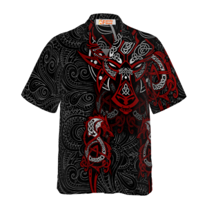 Viking Tattoo Dragon Hawaiian Shirt - For Men And Women - Kids  - Thelegend59