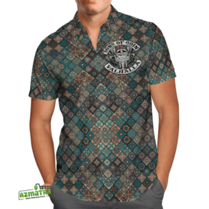 Viking Tattoo Warrior Son Of Odin Hawaiian Aloha Hawaiian Shirtss  - Thelegend59