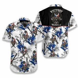 Viking Victory Of Valhalla Hawaiian Shirt  - Thelegend59