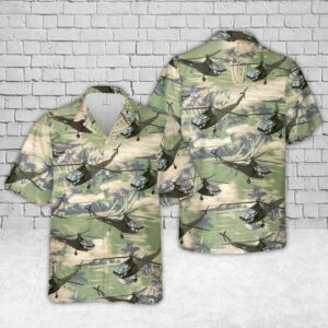 Vintage Palm Coast Guard Helicopter Hawaiian Aloha Hawaiian Shirtss  - Thelegend59
