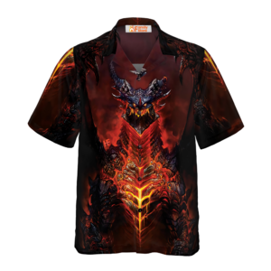 Volcanic Dragon Chest Hawaiian Shirt - For Men And Women - Kids  - Thelegend59