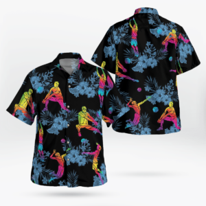 Volleyball Player All Over Print 3D Flowery Aloha Summer Beach Hawaiian Shirt  - Thelegend59