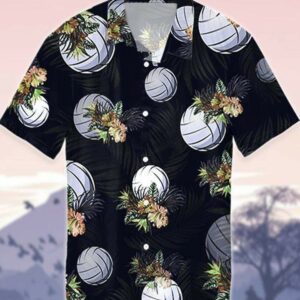 Volleyball Tropical Unisex Hawaiian Shirts  - Thelegend59
