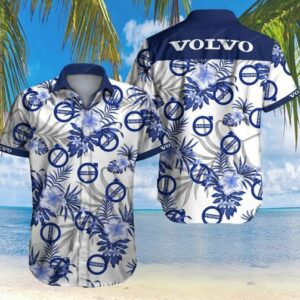 Volvo Hawaiian Graphic Print Short Sleeve  - Thelegend59