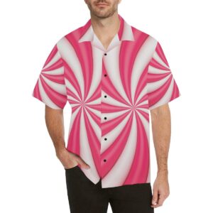 Vortex Twist Swirl Candy Print Hawaiian Shirt  - Thelegend59