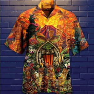 Wakaka Aloha Tiki Funny Hawaiian Shirt  - Thelegend59