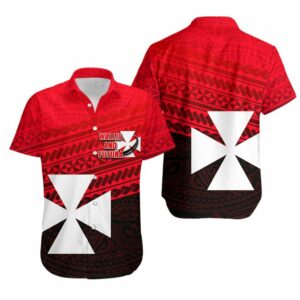 Wallis And Futuna Rugby Hawaiian Shirt Style  - Thelegend59