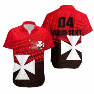 Wallis And Futuna Rugby Hawaiian Shirt N Style  - Thelegend59