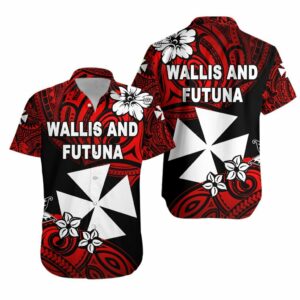 Wallis And Futuna Rugby Hawaiian Shirt Unique Vibes  - Thelegend59