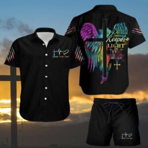 Way Maker Miracle And Faith Hope Love Hawaiian Shirts  - Thelegend59