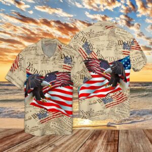 We The People Us Eagle Hawaiian Shirt  - Thelegend59