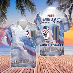 We Will Never Forget Hawaiian Shirt  - Thelegend59