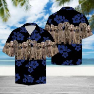 Weimaraner Blue Awesome Design Hawaiian Shirt  - Thelegend59