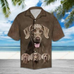 Weimaraner Brown Amazing Design Hawaiian Shirt  - Thelegend59