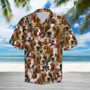 Welsh Springer Spaniel Brown Best Design Hawaiian Shirt  - Thelegend59