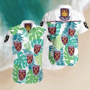 West Ham United F.C All Over Print Hawaiian Shirt  - Thelegend59