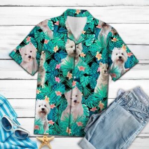 West Highland White Hawaiian Shirt  - Thelegend59