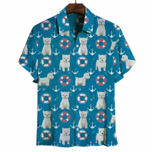 West Highland White Terrier - Hawaiian Shirt  - Thelegend59