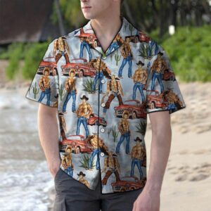 Western Cowboy Multicolor Unique Design Hawaiian Shirt  - Thelegend59