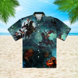 Where Is My Head Halloween Hawaiian Shirt  - Thelegend59