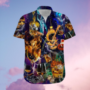 Whisky Hawaiian Shirt  - Thelegend59