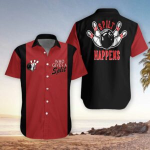 Who Gives A Split Bowling Hawaiian Shirts  - Thelegend59
