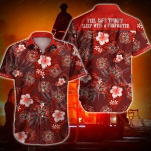Will Hawaiian Shirtsafe Tonight Hawaiian Shirtsleep With Firefighter Hawaiian Aloha Hawaiian Shirts  - Thelegend59