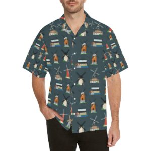 Windmill Pattern Print Design 0 Hawaiian Shirt  - Thelegend59