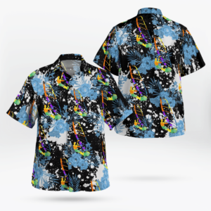 Windsurfing All Over Print 3D Flowery Aloha Summer Beach Hawaiian Shirt  - Thelegend59