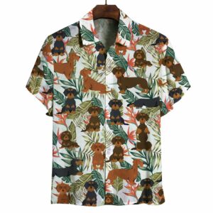 Wire Haired Dachshund - Hawaiian Shirt  - Thelegend59