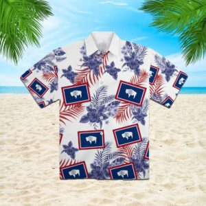 Wyoming Proud Hawaiian Shirt  - Thelegend59