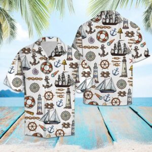 Yachtsman White Amazing Design Hawaiian Shirt  - Thelegend59