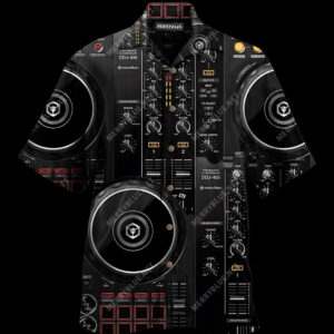 Yes I Am The Dj Black Nice Design Hawaiian Shirt  - Thelegend59