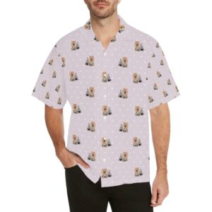 Yorkshire Terriers Print Design Hawaiian Shirt  - Thelegend59