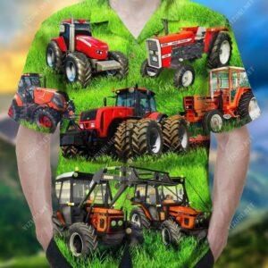You Can Never Have Too Many Tractors Green Amazing Design Hawaiian Shirt  - Thelegend59